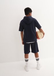 Jongens hoodie en sweat short (2-dlg. set), bpc bonprix collection