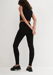Legging met biologisch katoen (set van 2), bonprix