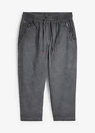 3/4 broek met contrasterende strikkoordjes, bonprix