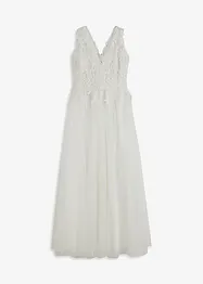 Trouwjurk met kant en chiffon, bonprix