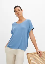 Shirt van vloeiende viscosemix, bonprix