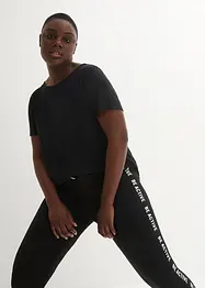 Lang sportshirt met rugdecolleté, bonprix