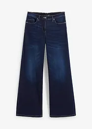 Stretch jeans met extra wijde pijpen en comfortband, bonprix