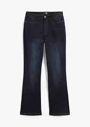 High-waist stretch jeans met comfortband, bootcut, bonprix