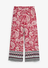 Losjes vallende broek met paisley, bonprix