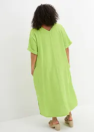 Wijde kaftan jurk van puur linnen, bonprix