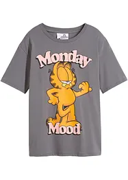 Meisjes jersey shirt van biologisch katoen, Garfield