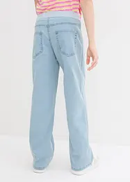 Meisjes jeans, wide leg, bonprix