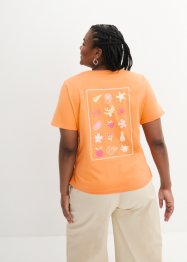T-shirt van biologisch katoen met print en korte mouwen, bpc bonprix collection