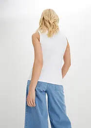 Jersey top met biologisch katoen, bonprix
