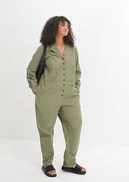 Linnen 7/8 jumpsuit, bpc bonprix collection