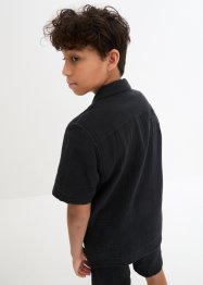 Jongens mousseline overhemd met korte mouwen, bpc bonprix collection