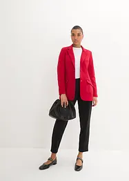 Lange blazer van katoen-jersey, bonprix