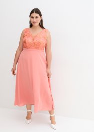Chiffon jurk met pailletten en borduursel, bpc selection