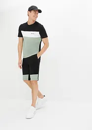 T-shirt en sweat bermuda (2-dlg. set), bonprix