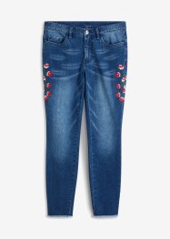 Skinny jeans met borduursel, BODYFLIRT