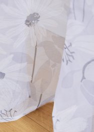 Transparant gordijn met bloemenprint (1 stuk), bpc living bonprix collection
