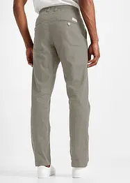 Regular fit chino met linnen, straight, bonprix