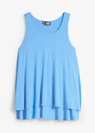 Dubbellaagse top van viscose, bonprix