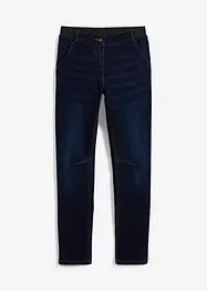 Stretch boyfriend jeans mid waist, met comfortabele band, bonprix