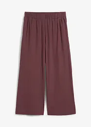 Geribde jersey culotte met comfortband, bonprix