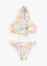 Halter bikini met gerecycled polyamide (2-dlg. set), bonprix