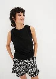 Shirt met drapering, bonprix