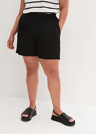 Instapshort van gestructureerde jersey en een hoge tailleband, bonprix