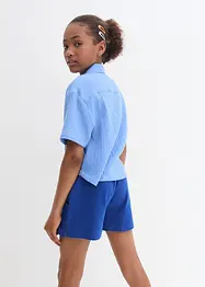 Meisjes mousseline blouse van katoen, bpc bonprix collection