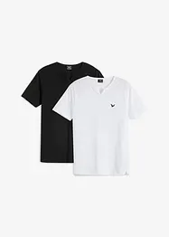 T-shirt (set van 2), bonprix
