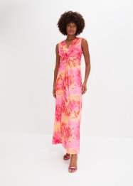 Midi jurk met knoopdetail, BODYFLIRT boutique