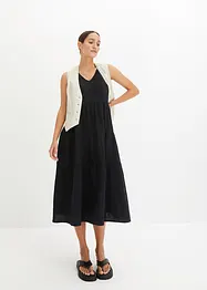 Mousseline jurk, bonprix