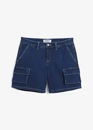 Cargo jeans short, mid waist, John Baner JEANSWEAR