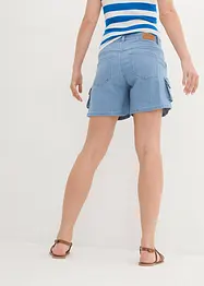 Cargo jeans short, mid waist, John Baner JEANSWEAR