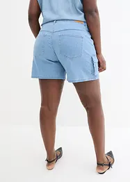 Cargo jeans short, mid waist, John Baner JEANSWEAR