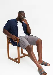 Stretch cargo bermuda, regular fit, bonprix