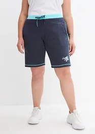 Sweat short van katoenmix, bonprix
