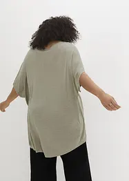 Bigshirt met print van licht materiaal, bonprix