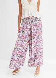 Palazzo broek van soepele viscose, bonprix