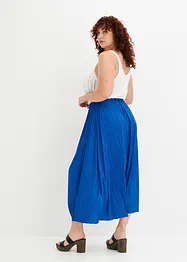 Jersey plissé rok, bonprix