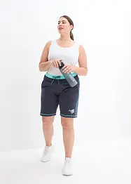 Sweat short van katoenmix, bonprix