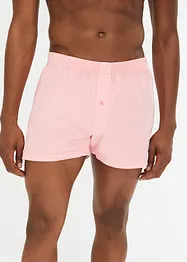 Wijde jersey boxershort van biologisch katoen (set van 3), bonprix