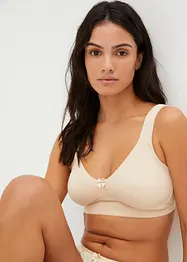 Minimizer T-shirt bh zonder beugels met biologisch katoen (set van 2), bonprix