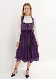 Dirndl met parels (2-dlg. set), bonprix