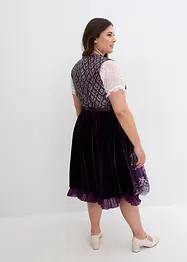 Dirndl met jacquard en borduursel (2-dlg. set), bonprix