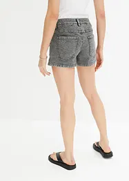 Jeans short met studs, bonprix