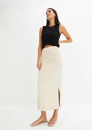 Maxi rok van soepele viscose, bonprix