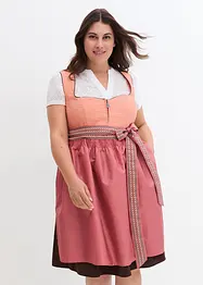 Midi dirndl met ritssluiting (2-dlg. set), bonprix