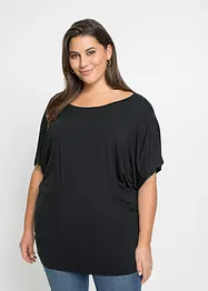 Vleermuisshirt met kant, bonprix
