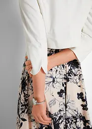 Bolero met gegolfde rand, bonprix